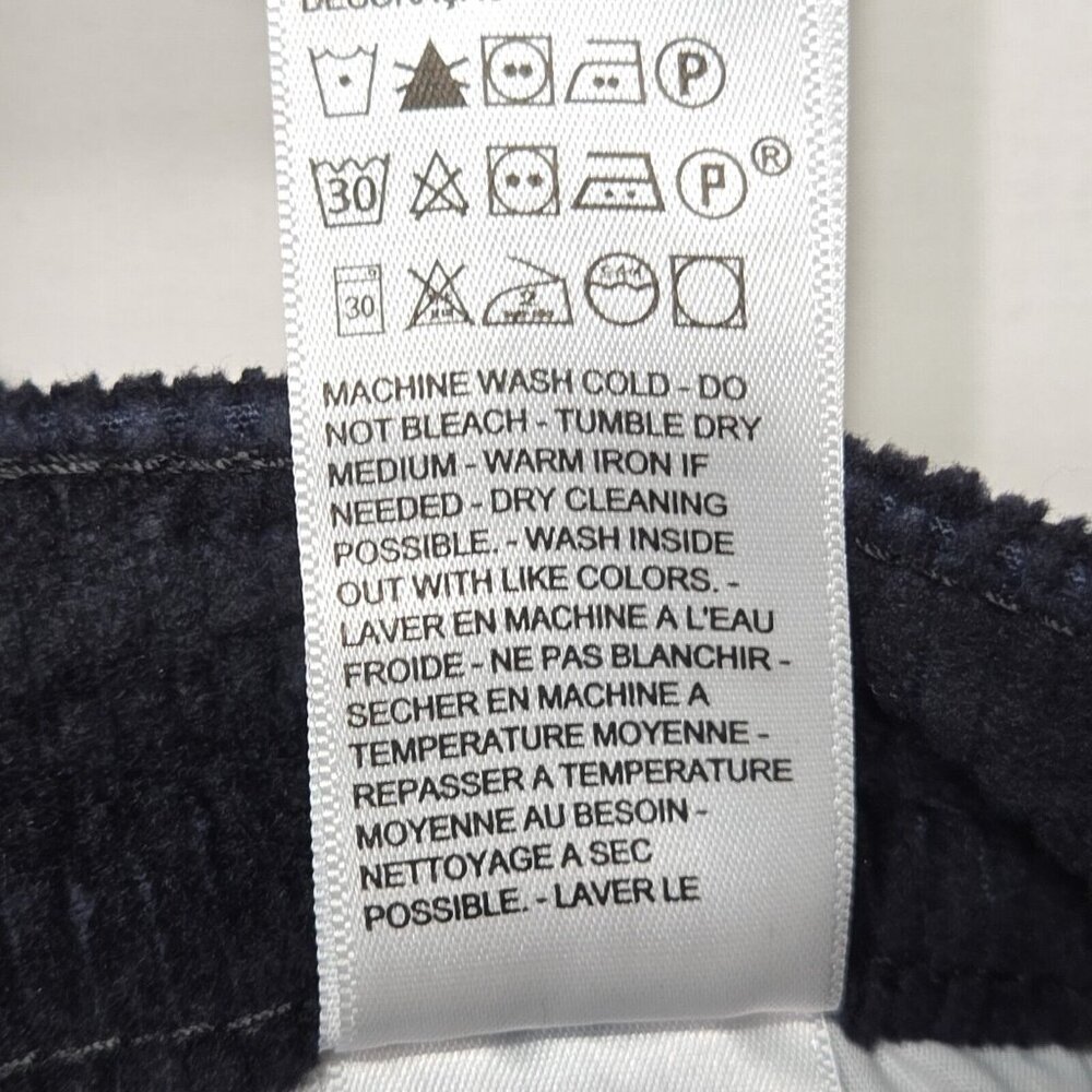 Levis 721 Jeans Womens 33x30 Black High Rise Skinny Corduroy‎ Stretch Dark Wash - Picture 15 of 16